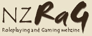 NZRaG - Roleplaying and Gaming webzine