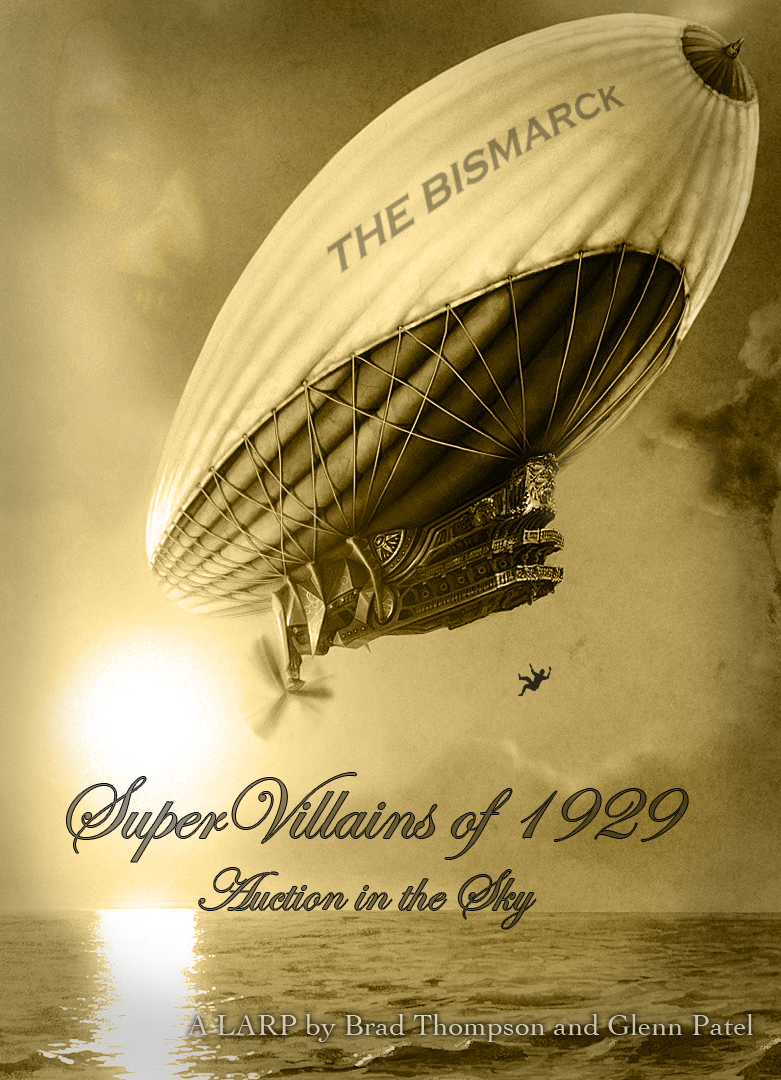 Super Villains of 1920 - Auction in the Sky